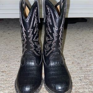 Toddler cow boy boots